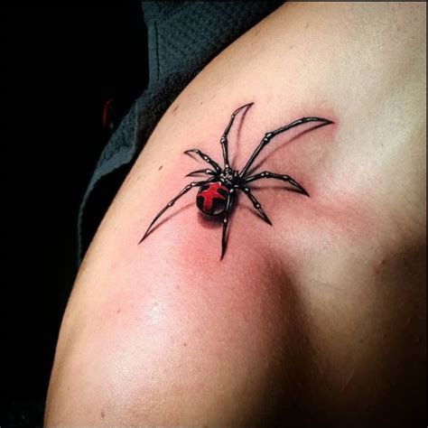 black widow tattoo